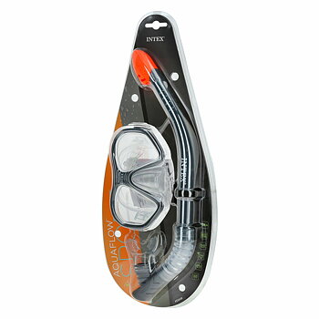 Snorkel och cyklop Intex Reef Rider Blå