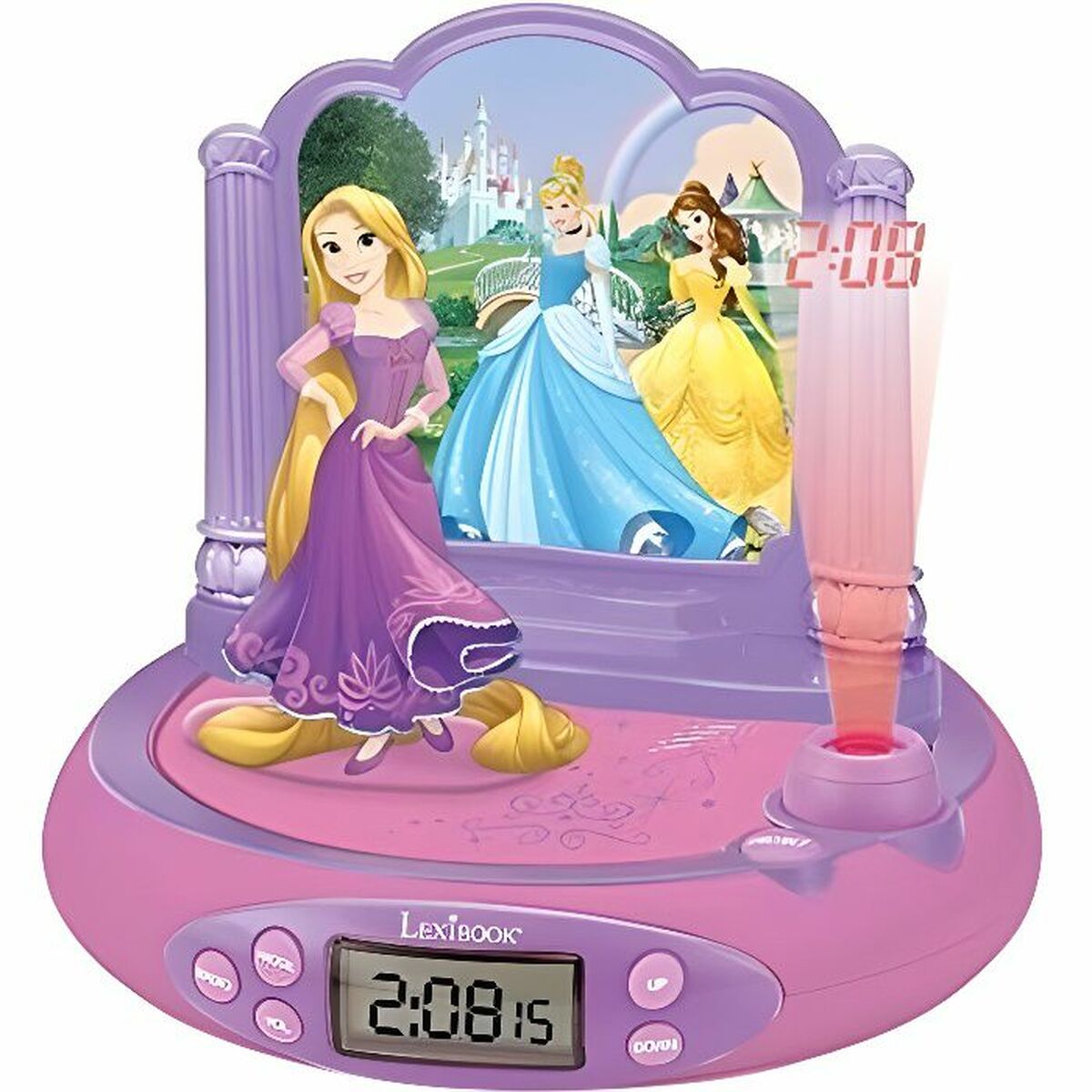 Väckarklocka Lexibook Disney Princess Projektor