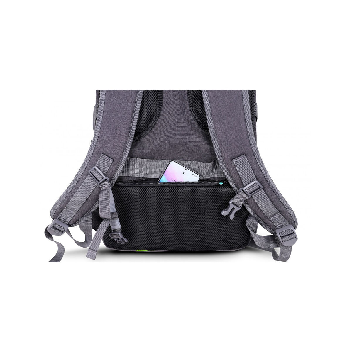 Laptopryggsäck Urban Factory HTE15UF Grå - 5