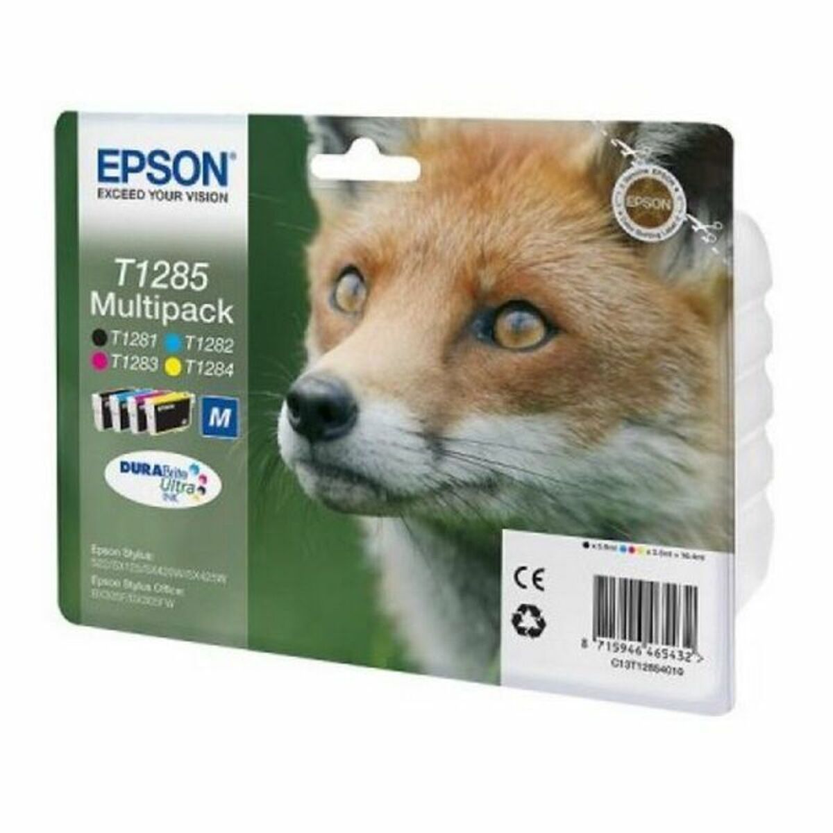 Original Bläckpatron Epson T1285 Turkos - 2