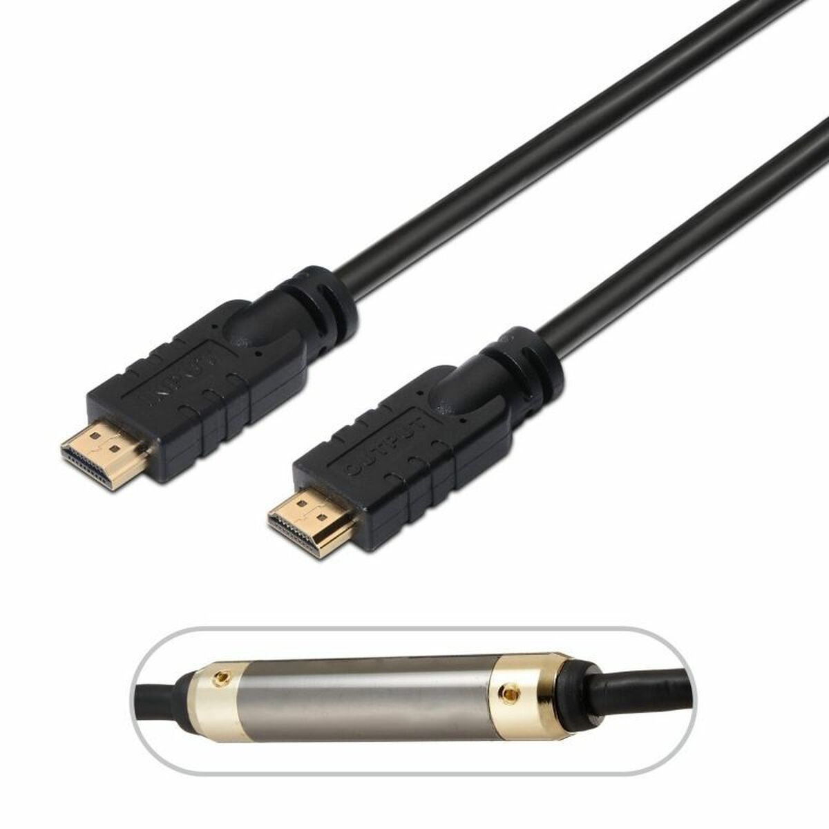 Kabel HDMI Aisens A120-0375 25 m Svart - 3