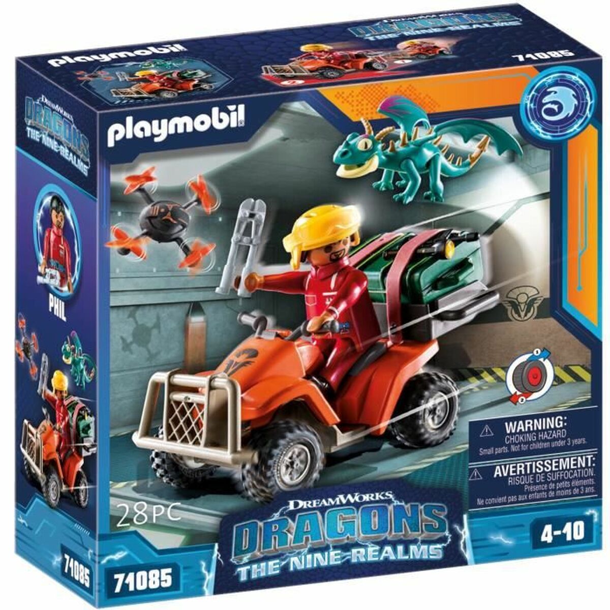Playset Playmobil 71085 Drake