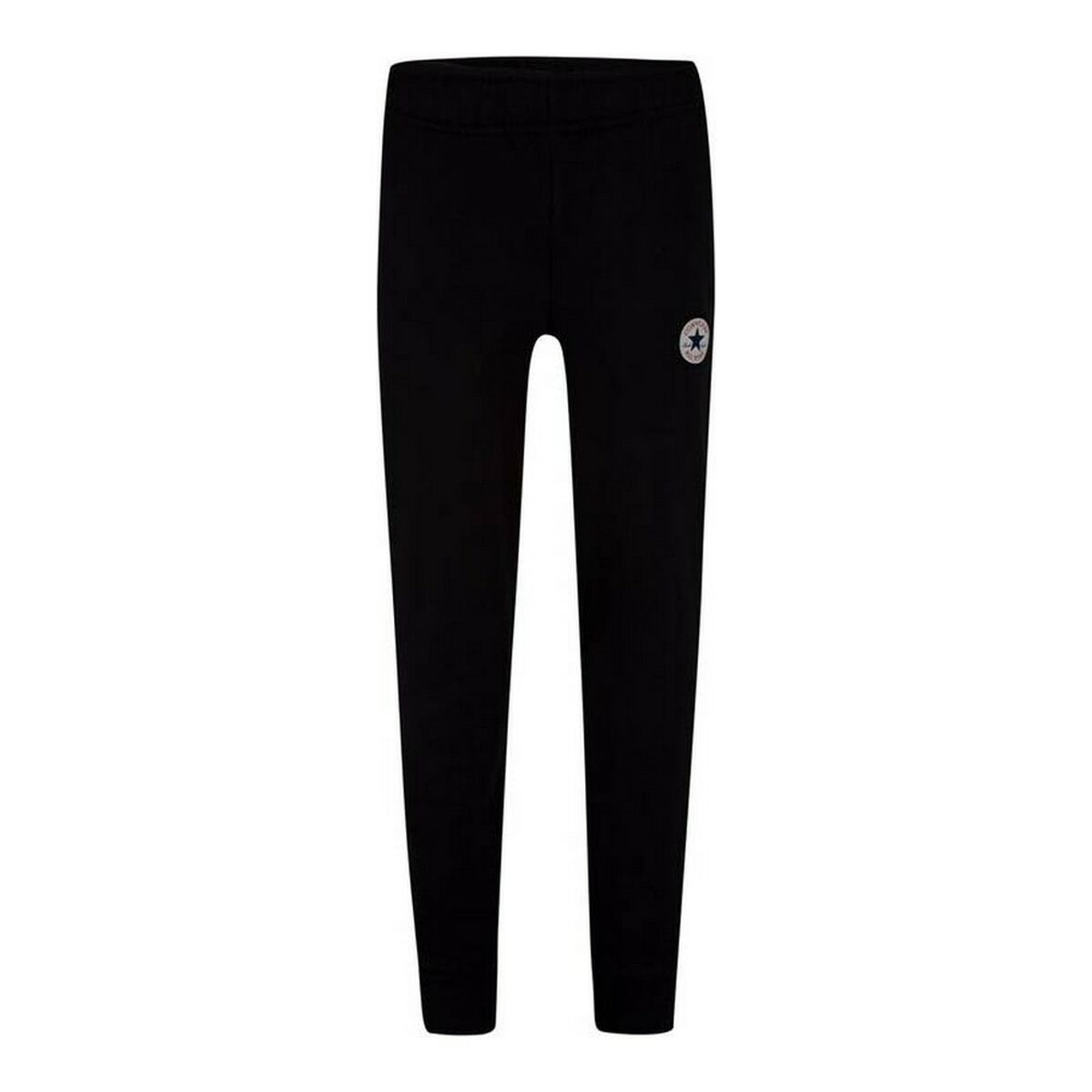 Nederdel träningsoverall för barn Converse Fleee Chuck Taylor Patch Jogger B Svart Barn - 5