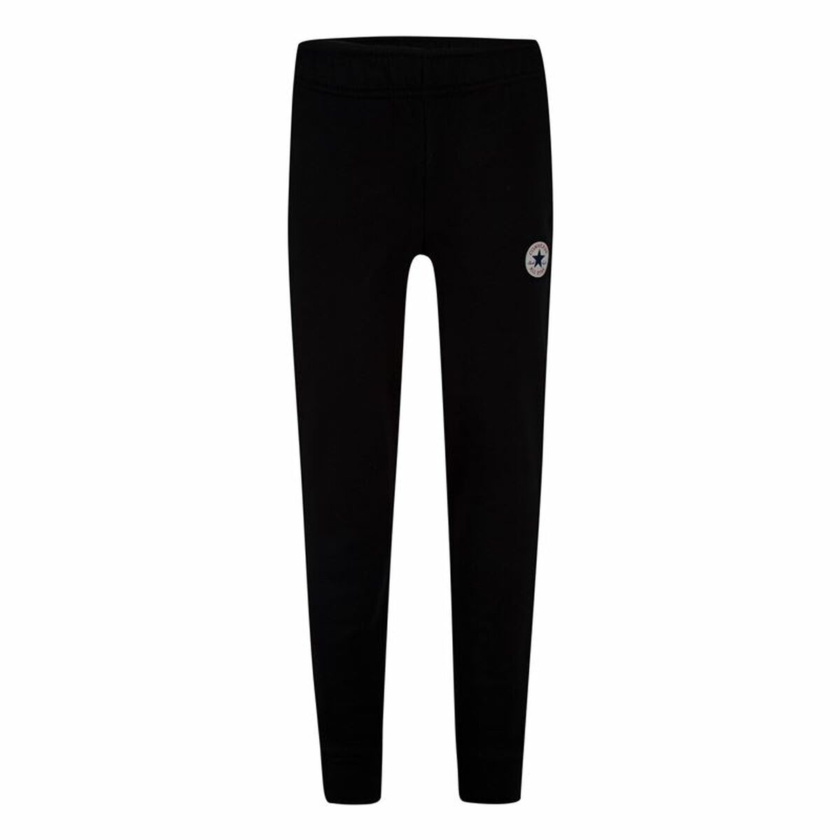 Nederdel träningsoverall för barn Converse Fleee Chuck Taylor Patch Jogger B Svart Barn - 9