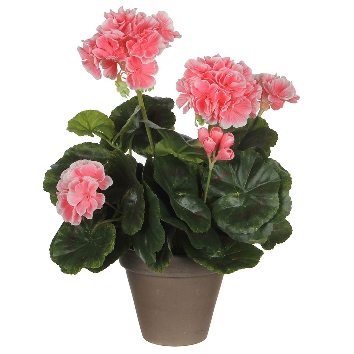 Dekorativ växt Mica Decorations PVC Pelargon (11,5 x 33 cm) - 2