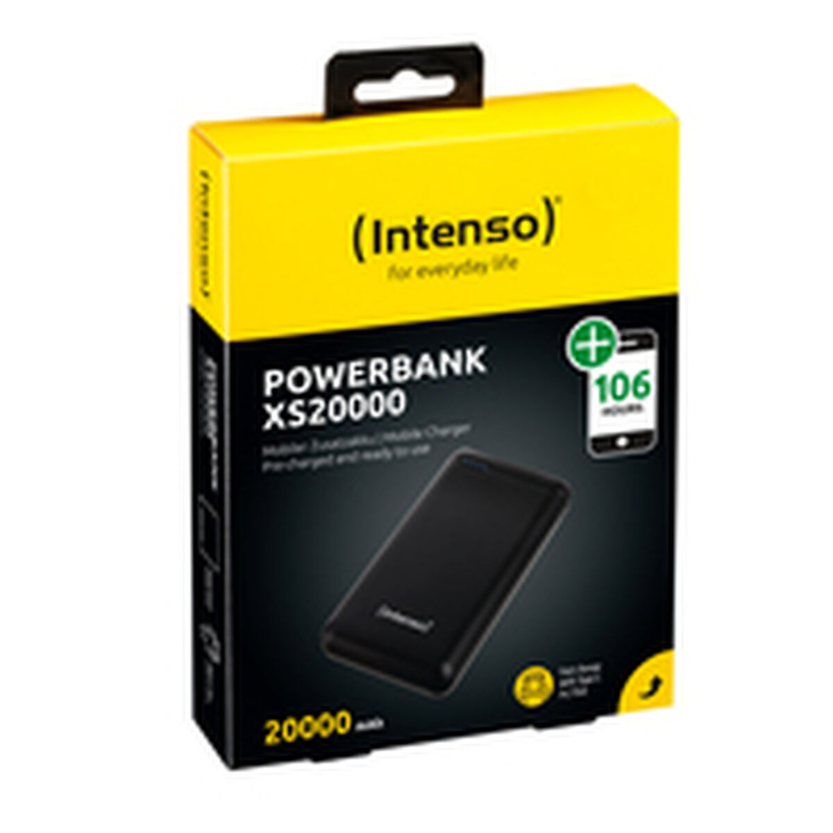 Powerbank INTENSO Svart 20000 mAh