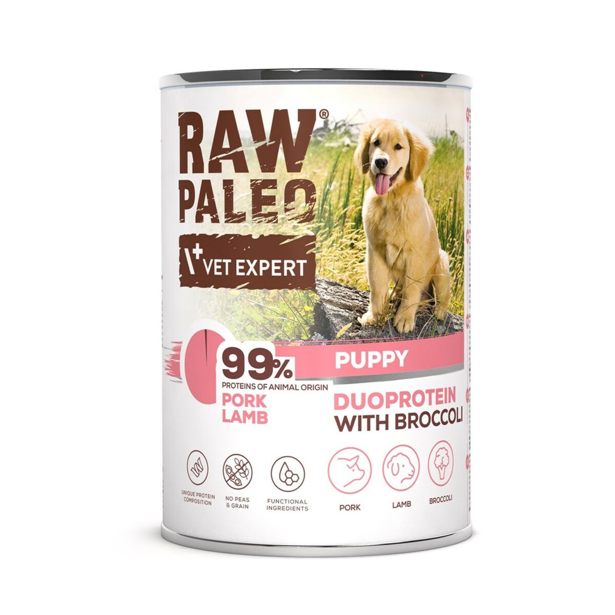 Våt mat VETEXPERT RAW PALEO Gris 400 g