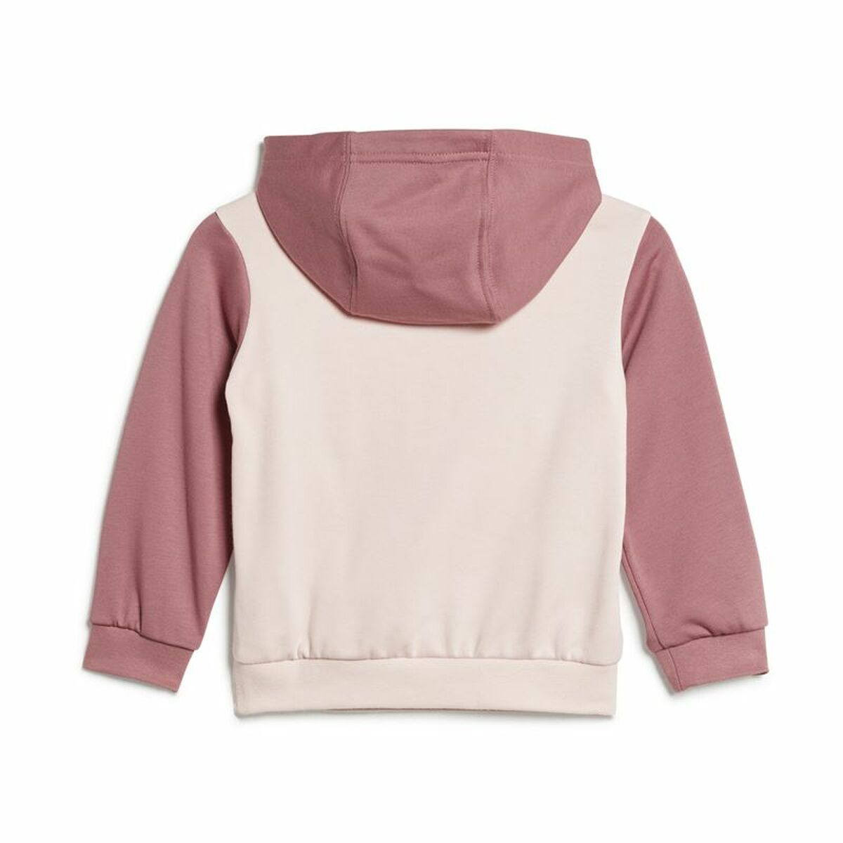 Träningsoverall, Barn Adidas Essentials Colorblock Grå Rosa - 3