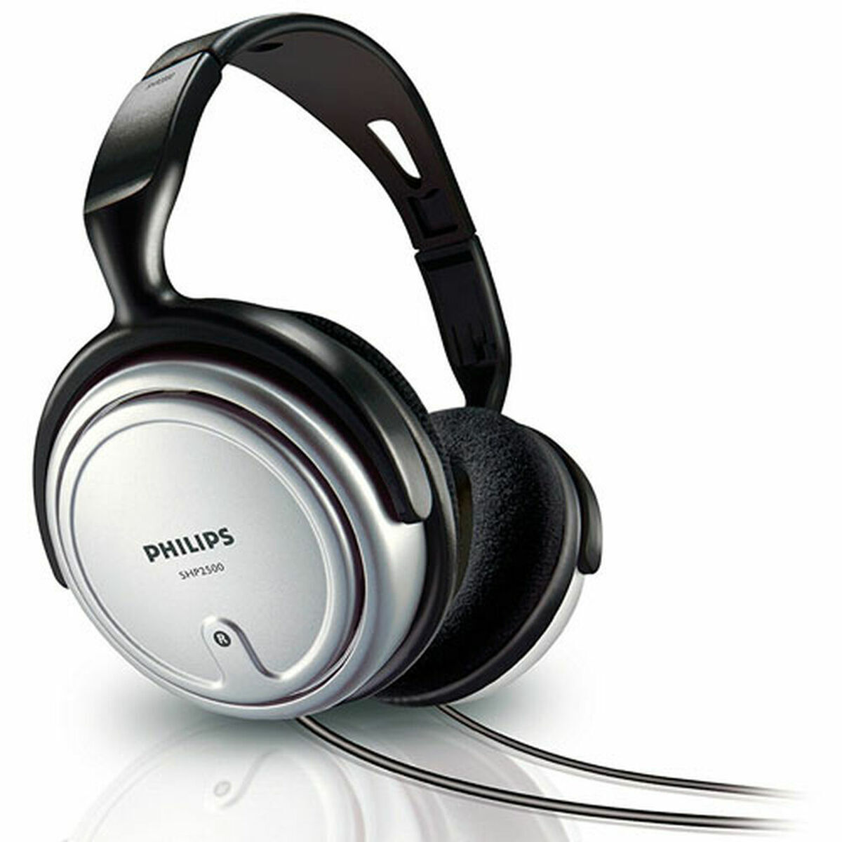 Hörlurar med Mikrofon Philips SHP2500/37 Svart Grå Med kabel