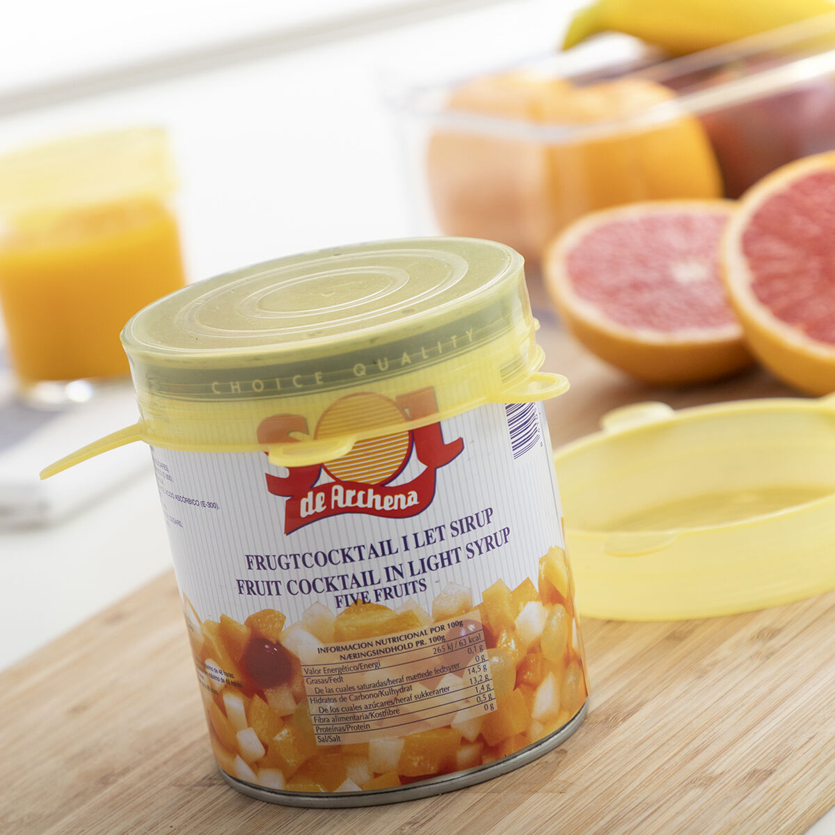 Set med 10 återanvändbara och justerbara lock till köket Lilyd InnovaGoods - 18