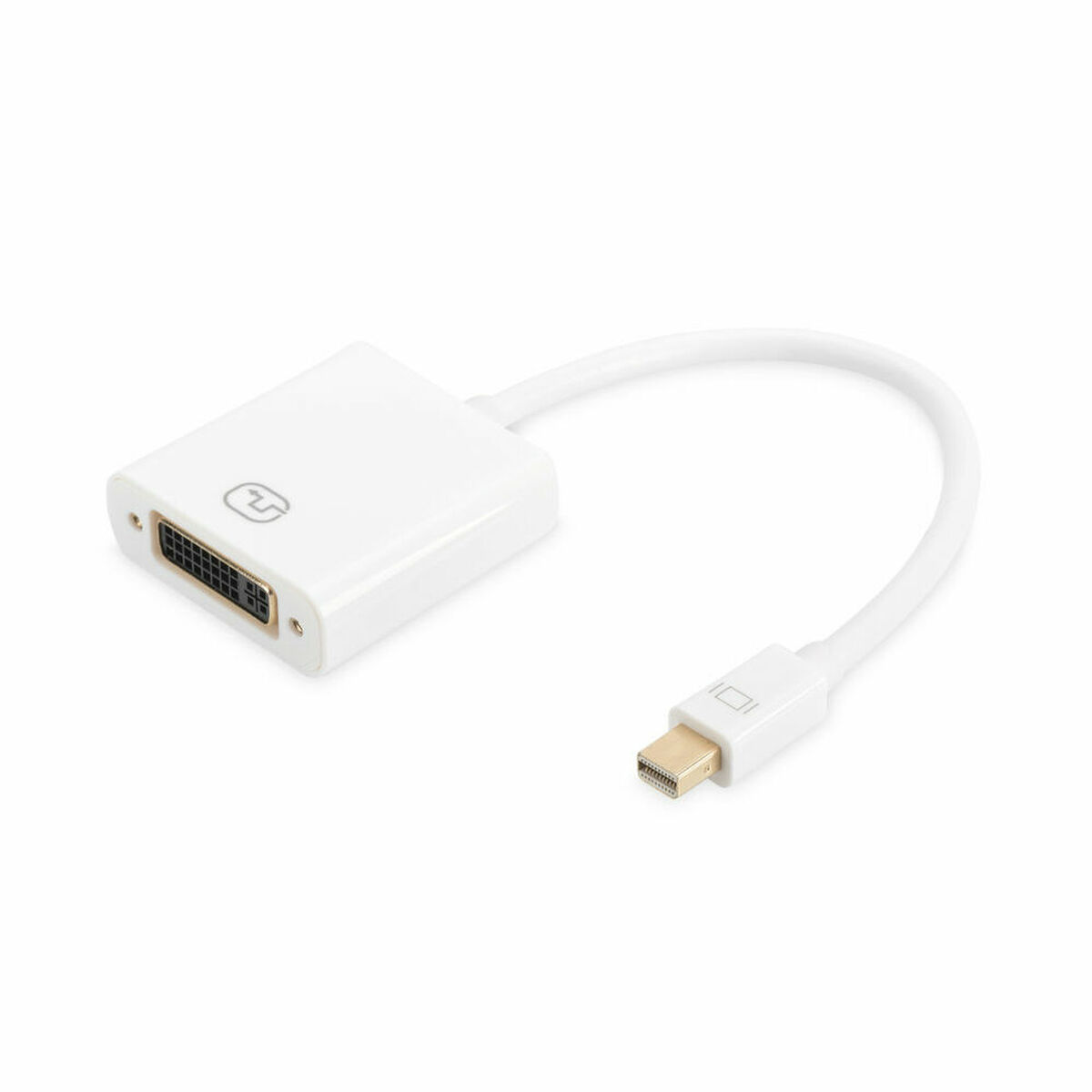 Mini-DisplayPort till DVI-adapter Digitus AK-340406-001-W Vit Svart - 2