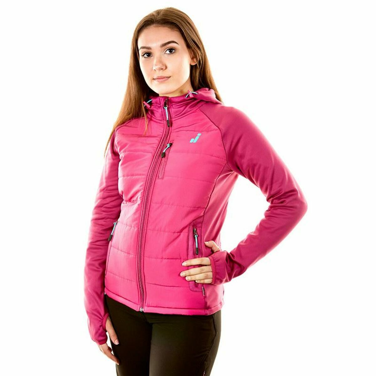 Sportjacka, Dam Joluvi Hybrid Fuchsia - 3