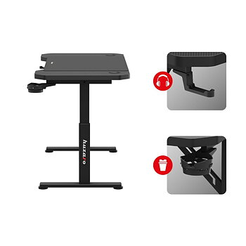 Skrivbord Huzaro HZ-Hero 2.6 Black