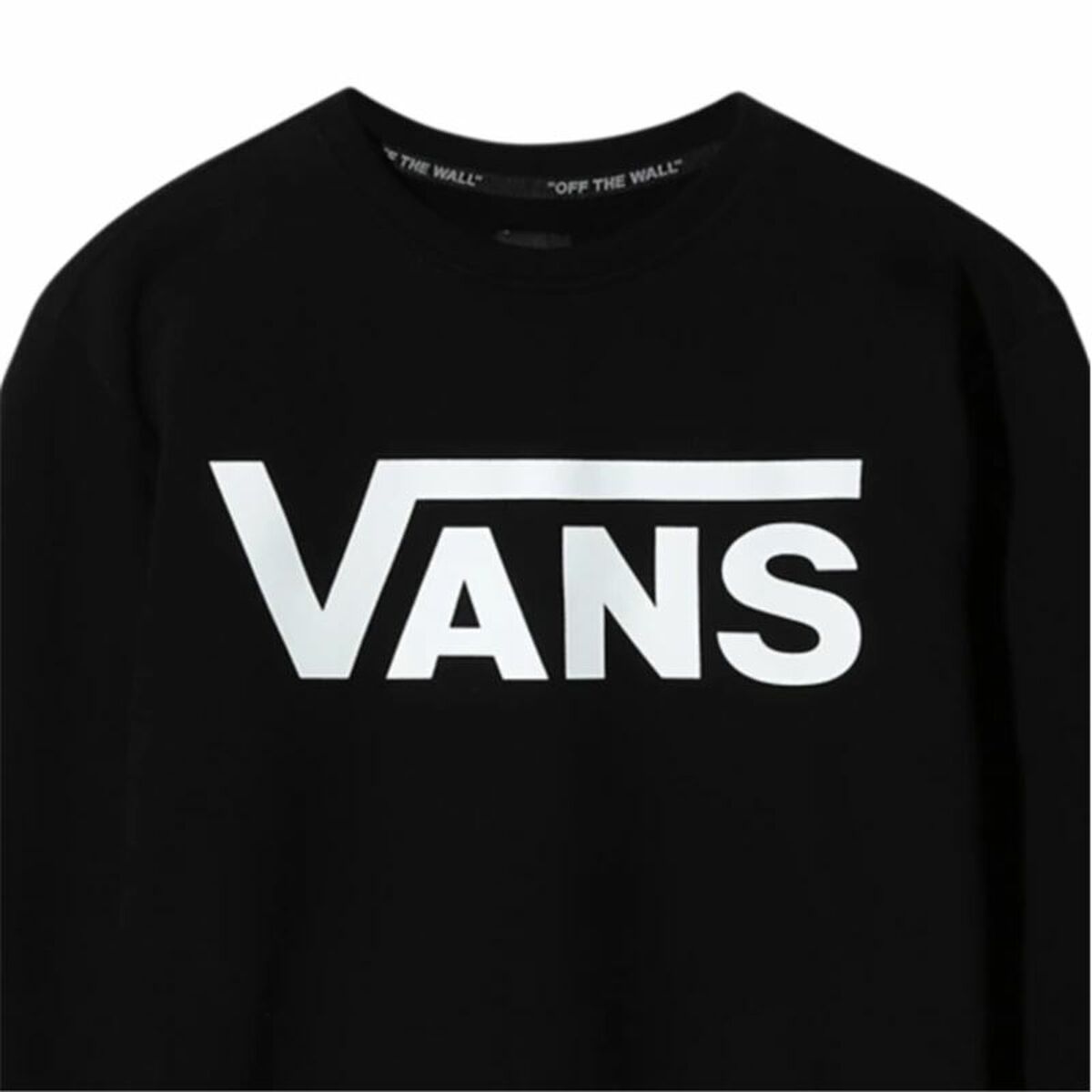 Tröja utan huva Herr Vans Classic Crew II Svart - 19