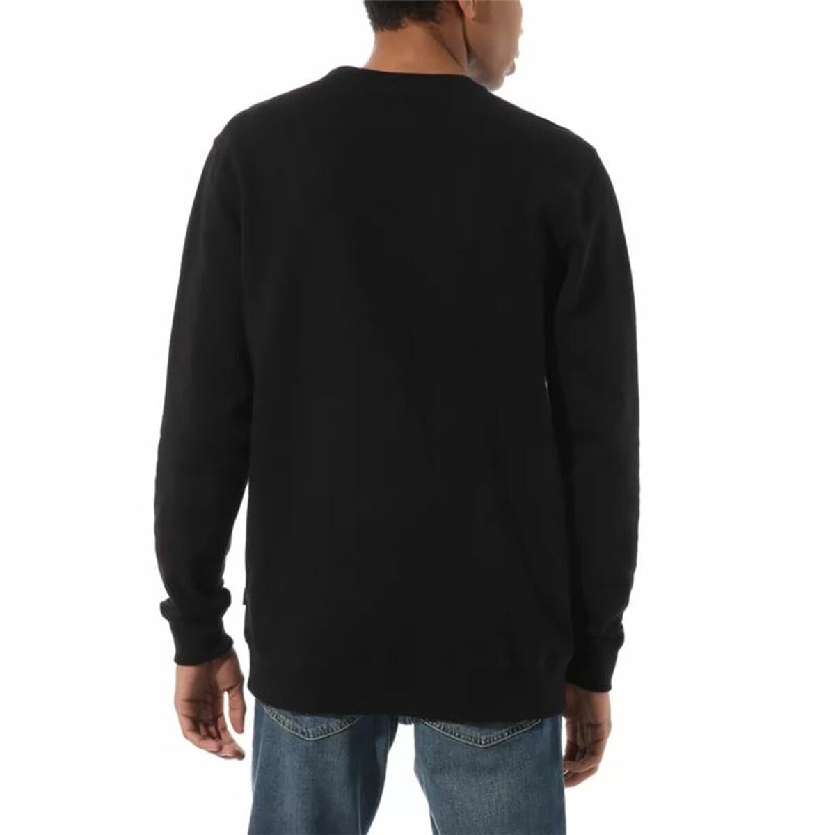Tröja utan huva Herr Vans Classic Crew II Svart - 13