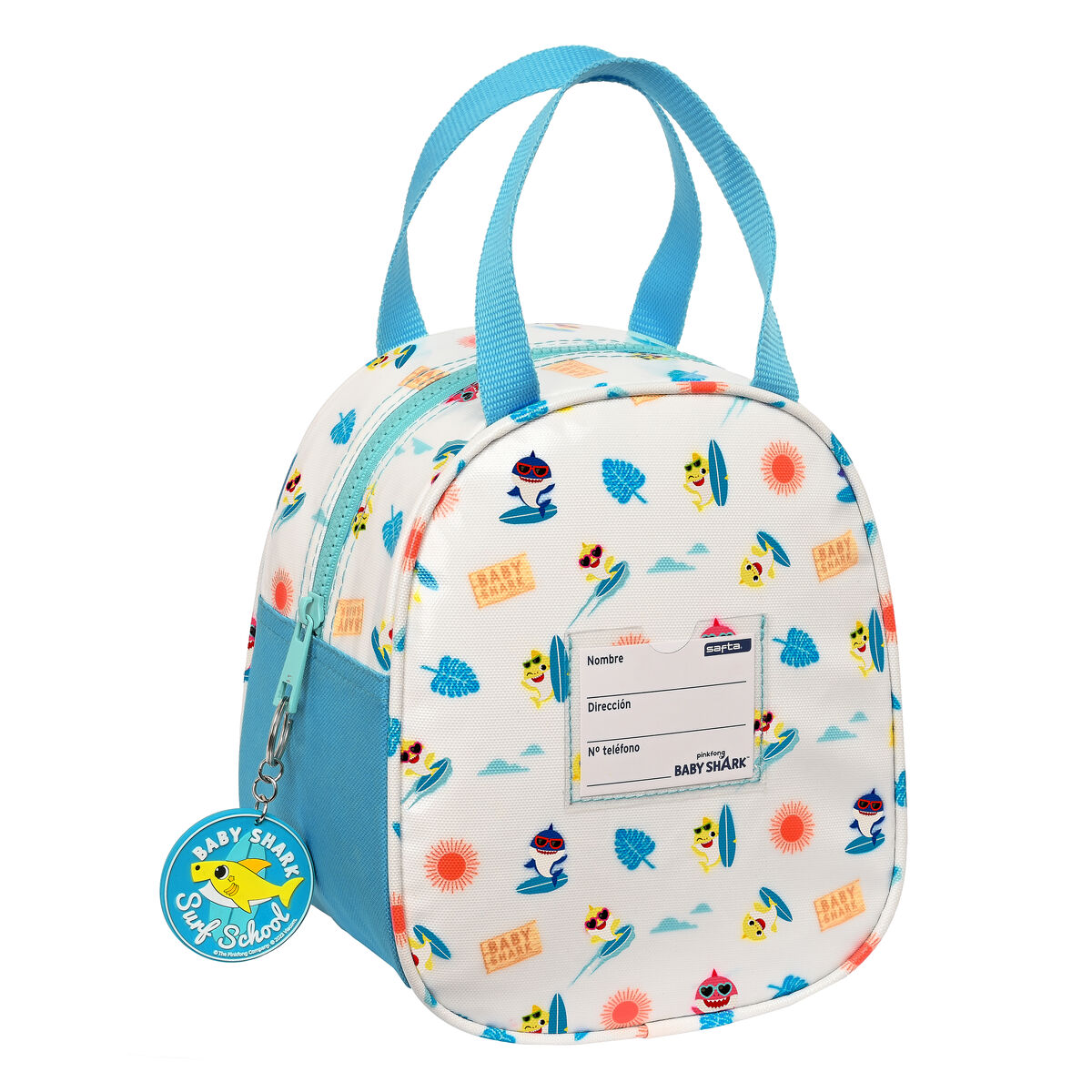 Termiskt tryck Baby Shark Surfing Blå Vit 19 x 22 x 14 cm - 3