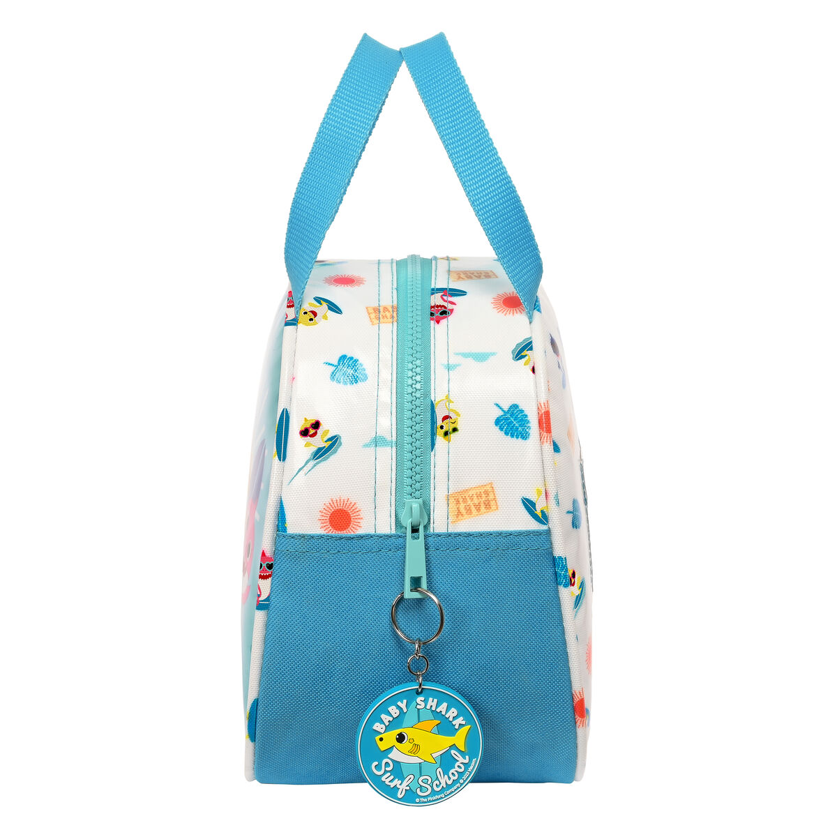 Termiskt tryck Baby Shark Surfing Blå Vit 19 x 22 x 14 cm - 2