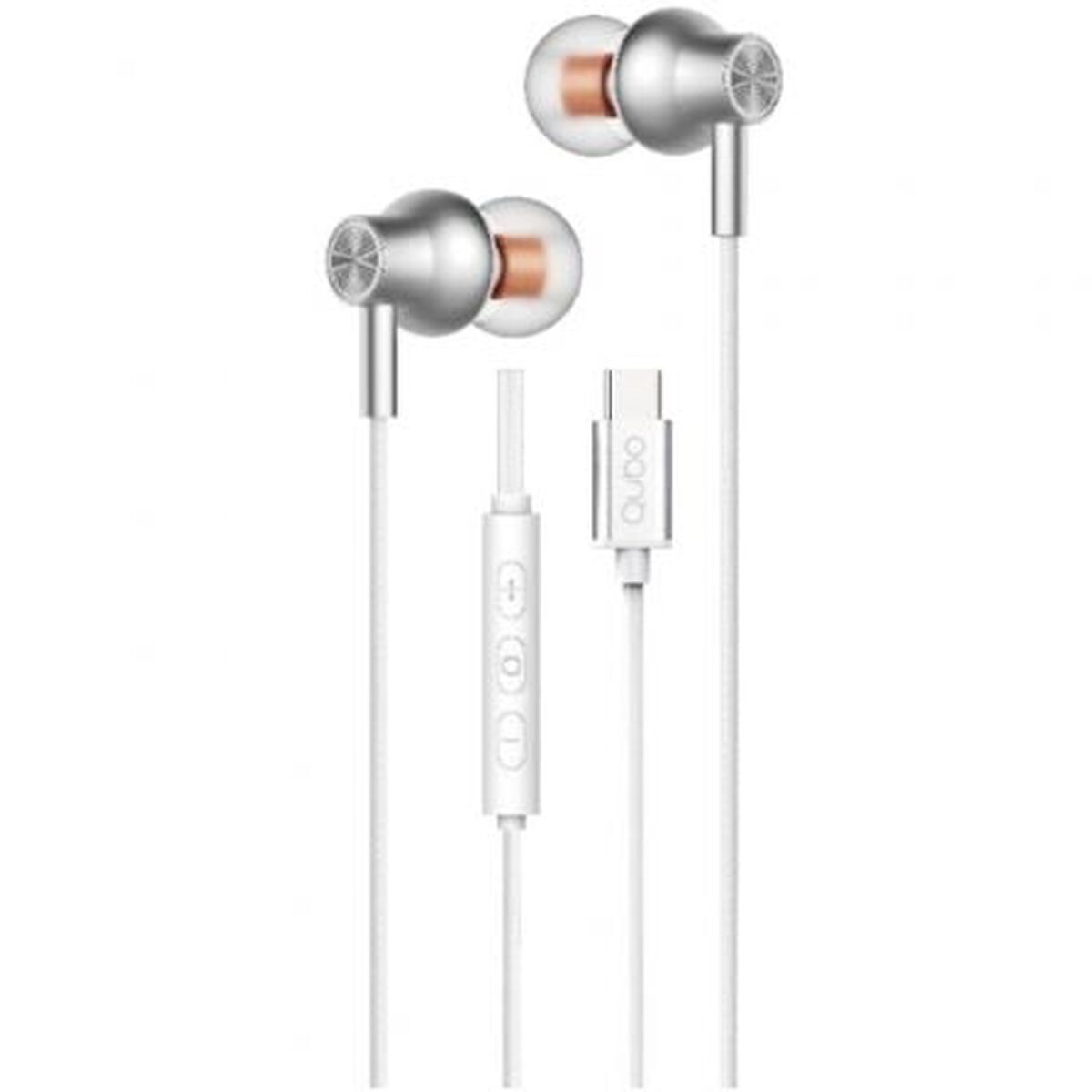 Hörlurar Qubo AU-300C WT