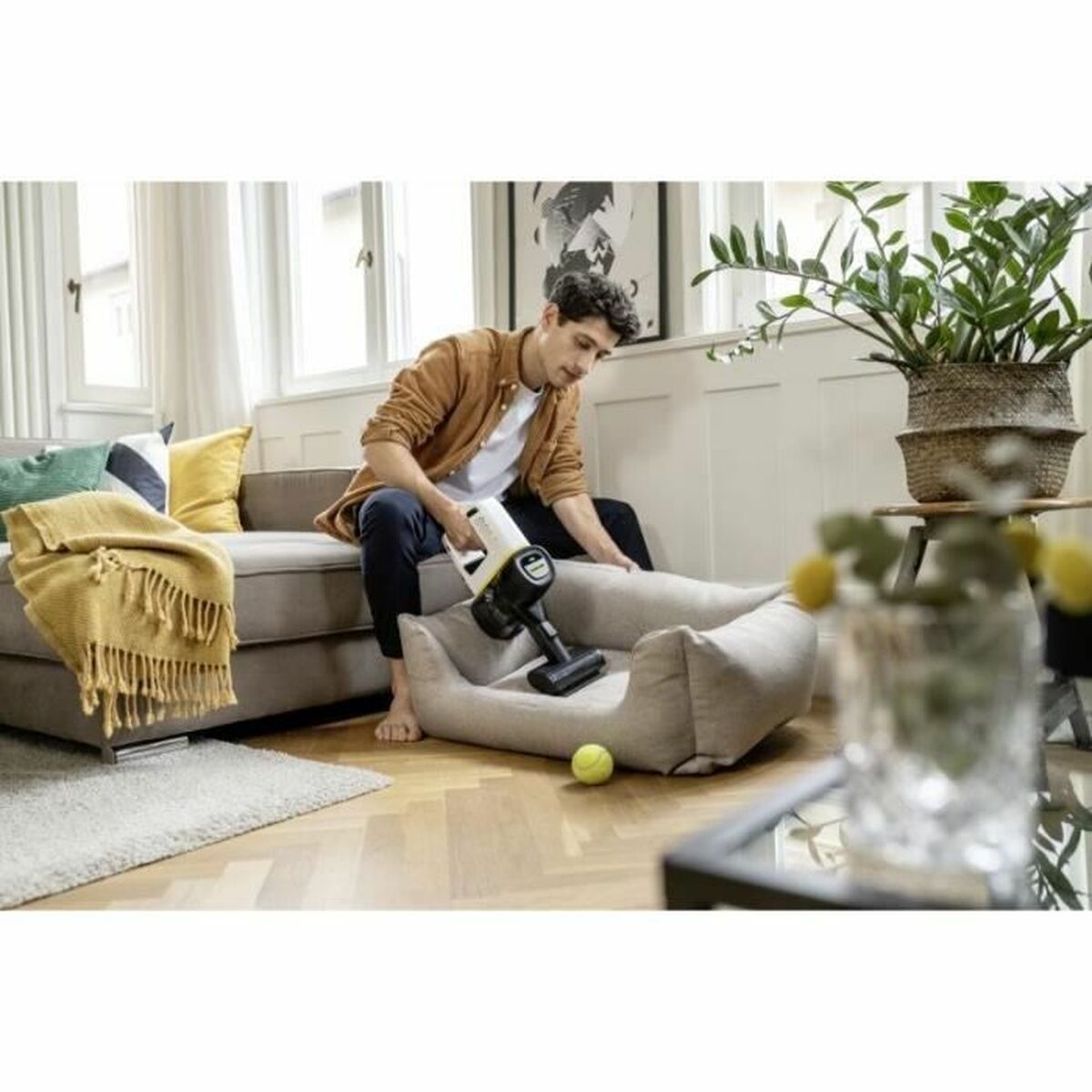 Dammsugarborste Kärcher  VC 4 Cordless Myhome Pet - 7