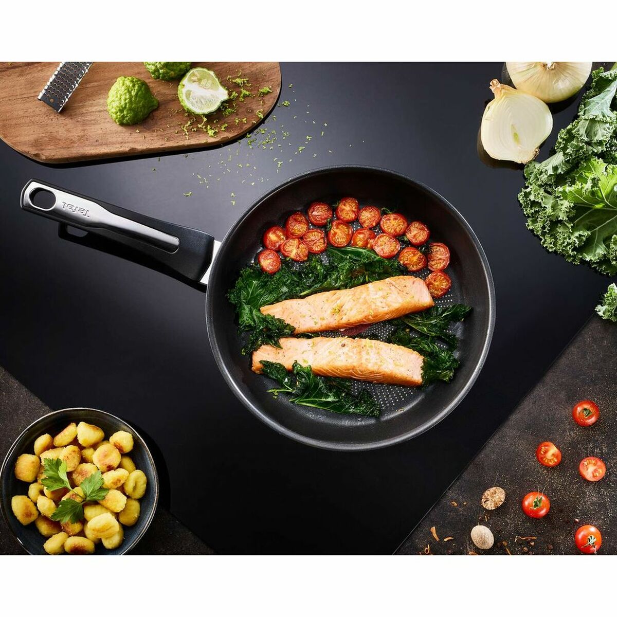 Stekpanna Tefal E3000404 Ø 24 cm Stål Rostfritt stål - 2