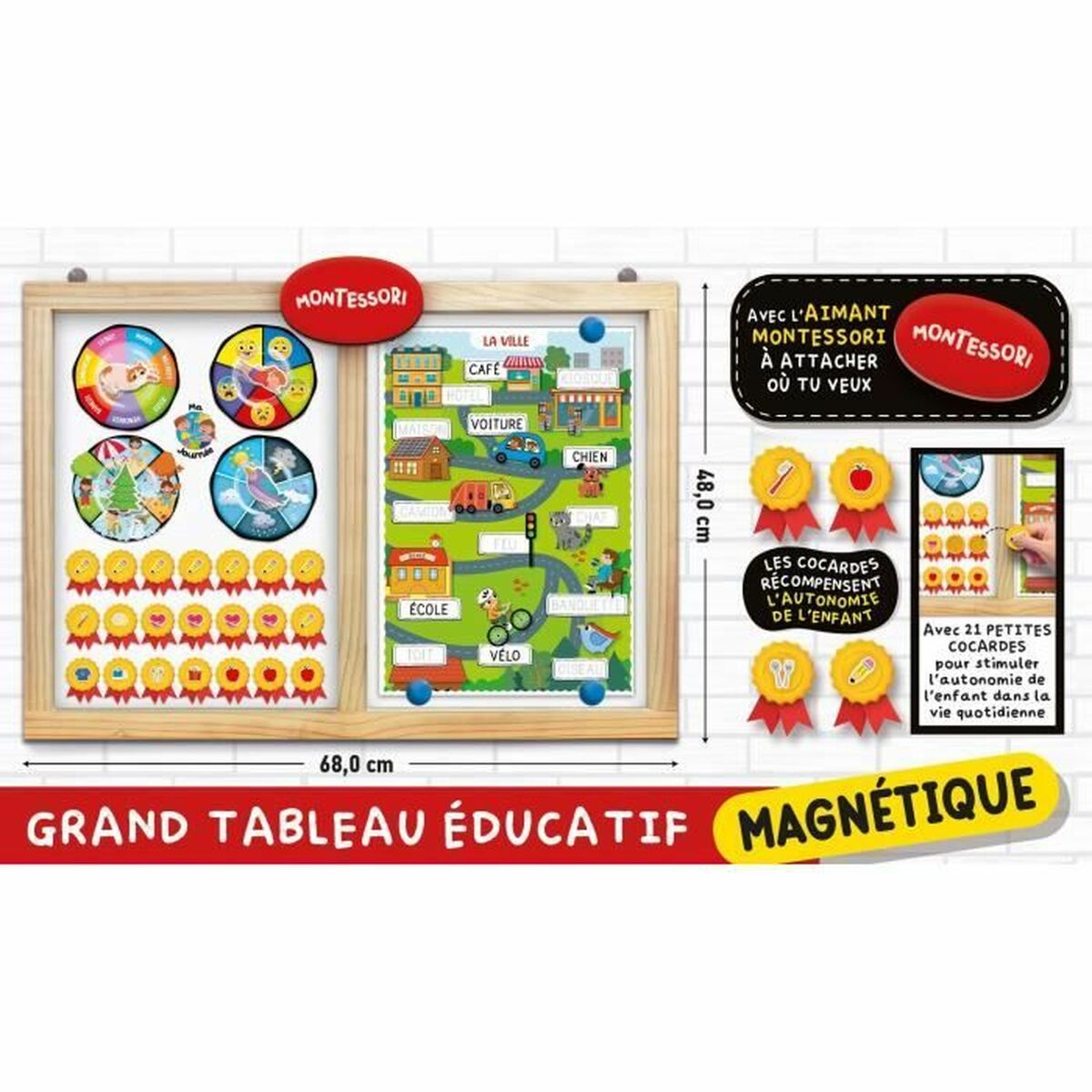 Utbildningsspel Lisciani Giochi Calendrier, saisons et émotions - 5