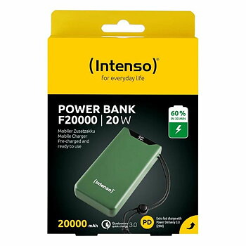 Laptopbatteri INTENSO 7332057 Grön 20000 mAh