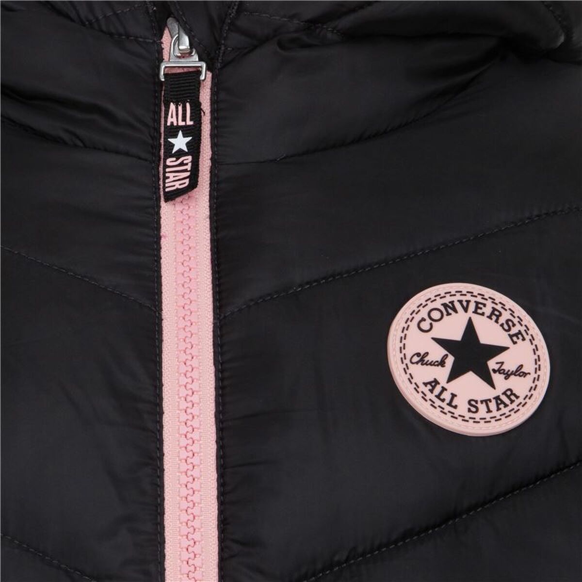 Jacka Barn Converse Solid Mdwt Puffer Svart - 3