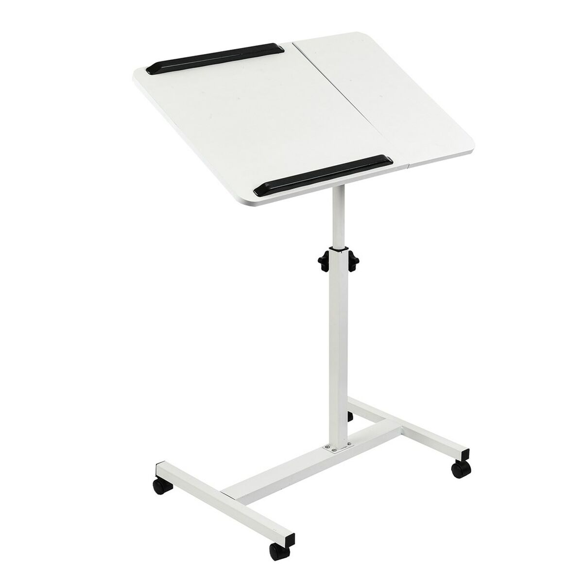 Skrivbord MacLean MC-121 W Vit Svart