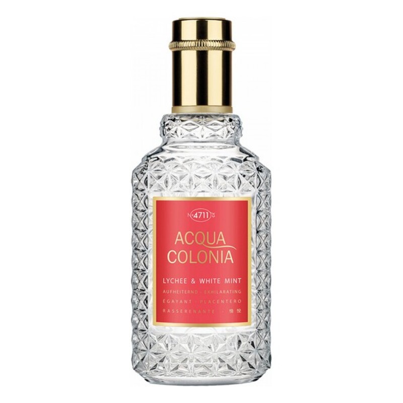 Parfym Herrar 4711 ACQUA COLONIA LYCHEE & WHITE MINT EDC 50 ml - 3