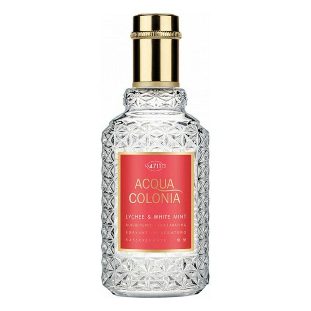 Parfym Herrar 4711 ACQUA COLONIA LYCHEE & WHITE MINT EDC 50 ml - 4