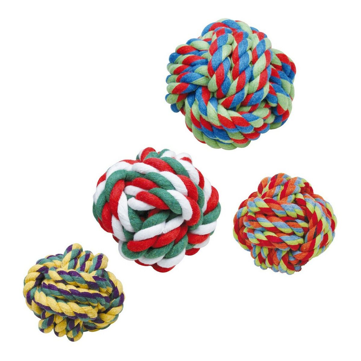Hundleksak Gloria Polyester Multicolour (9-10 cm) - 3
