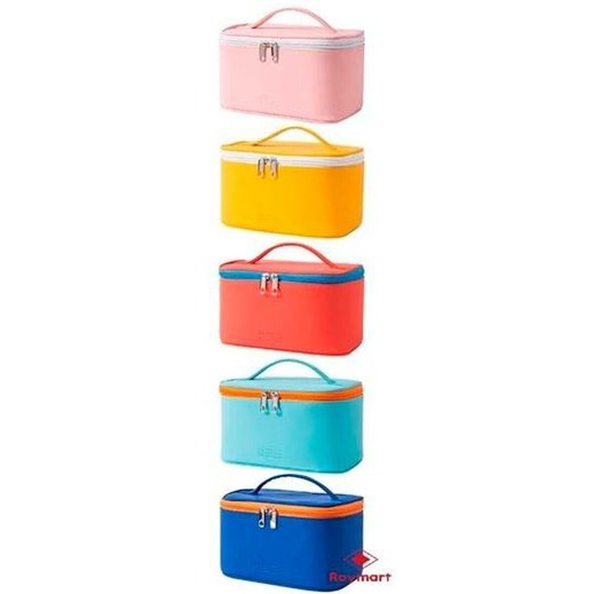 Resenecessär Roymart Colors Love Multicolour 24 x 14 x 12 cm Med handtag - 2