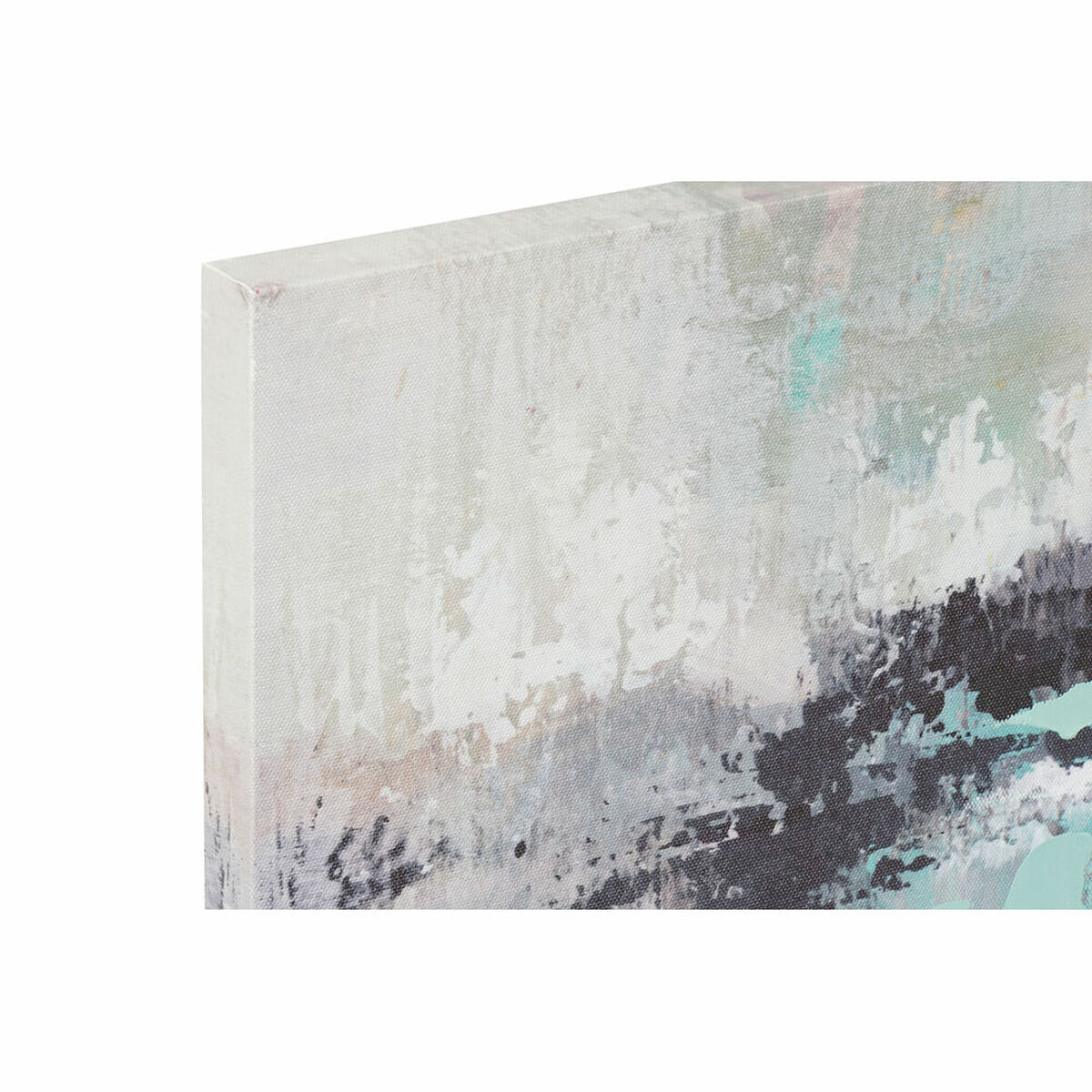 Kanvas DKD Home Decor Kanvas Trä MDF 60 x 2,5 x 60 cm - 2