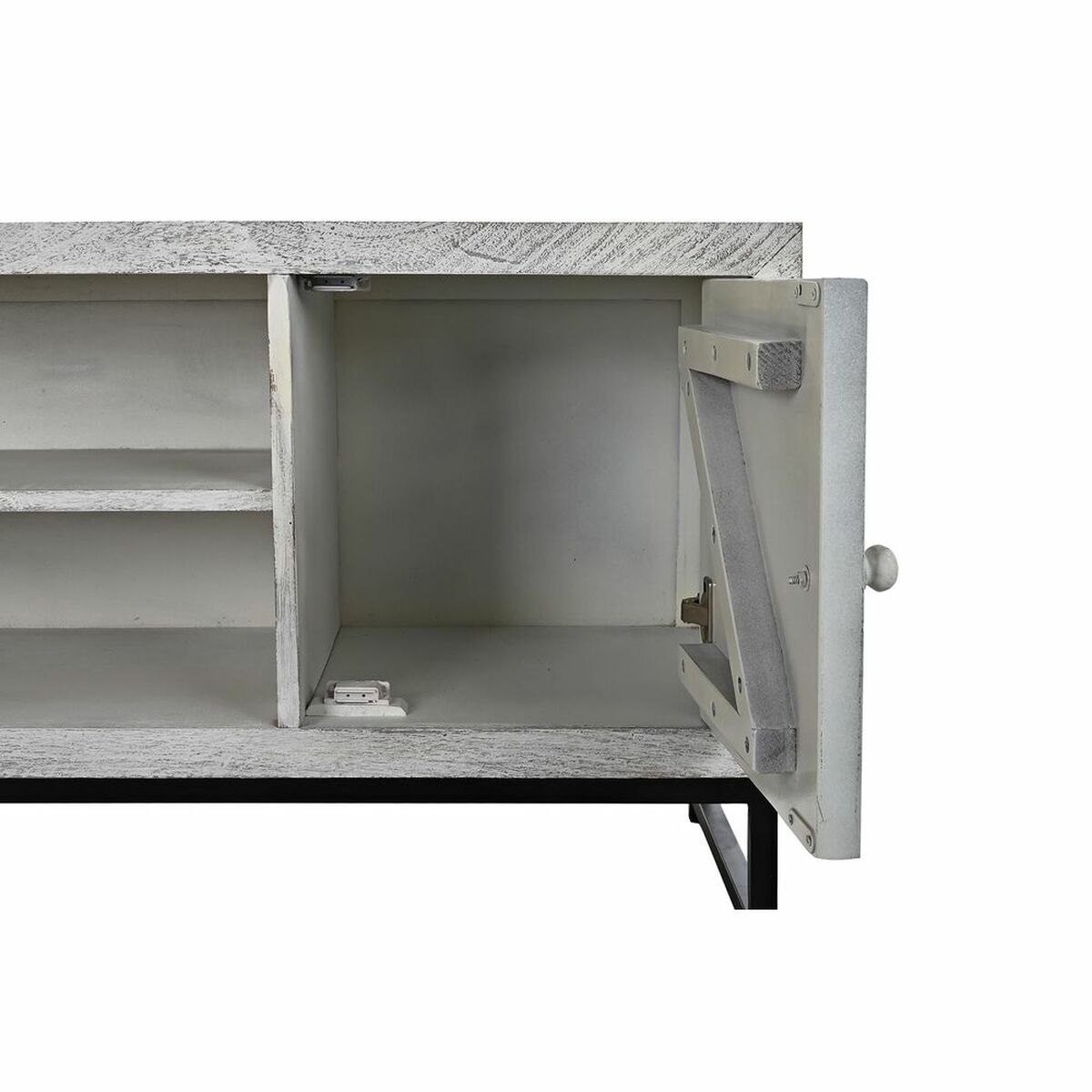 TV-möbler DKD Home Decor Metall Mangoträ (130 x 40 x 55 cm) - 17