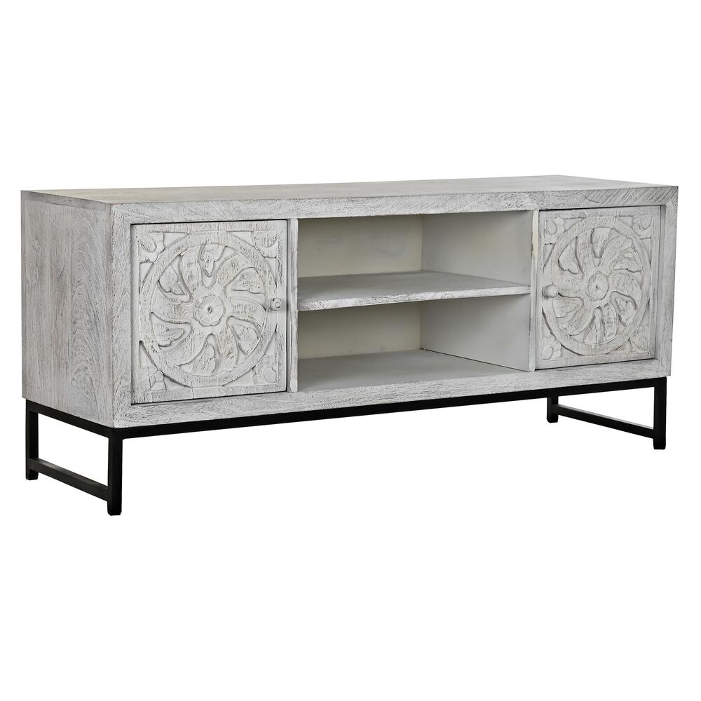 TV-möbler DKD Home Decor Metall Mangoträ (130 x 40 x 55 cm) - 6