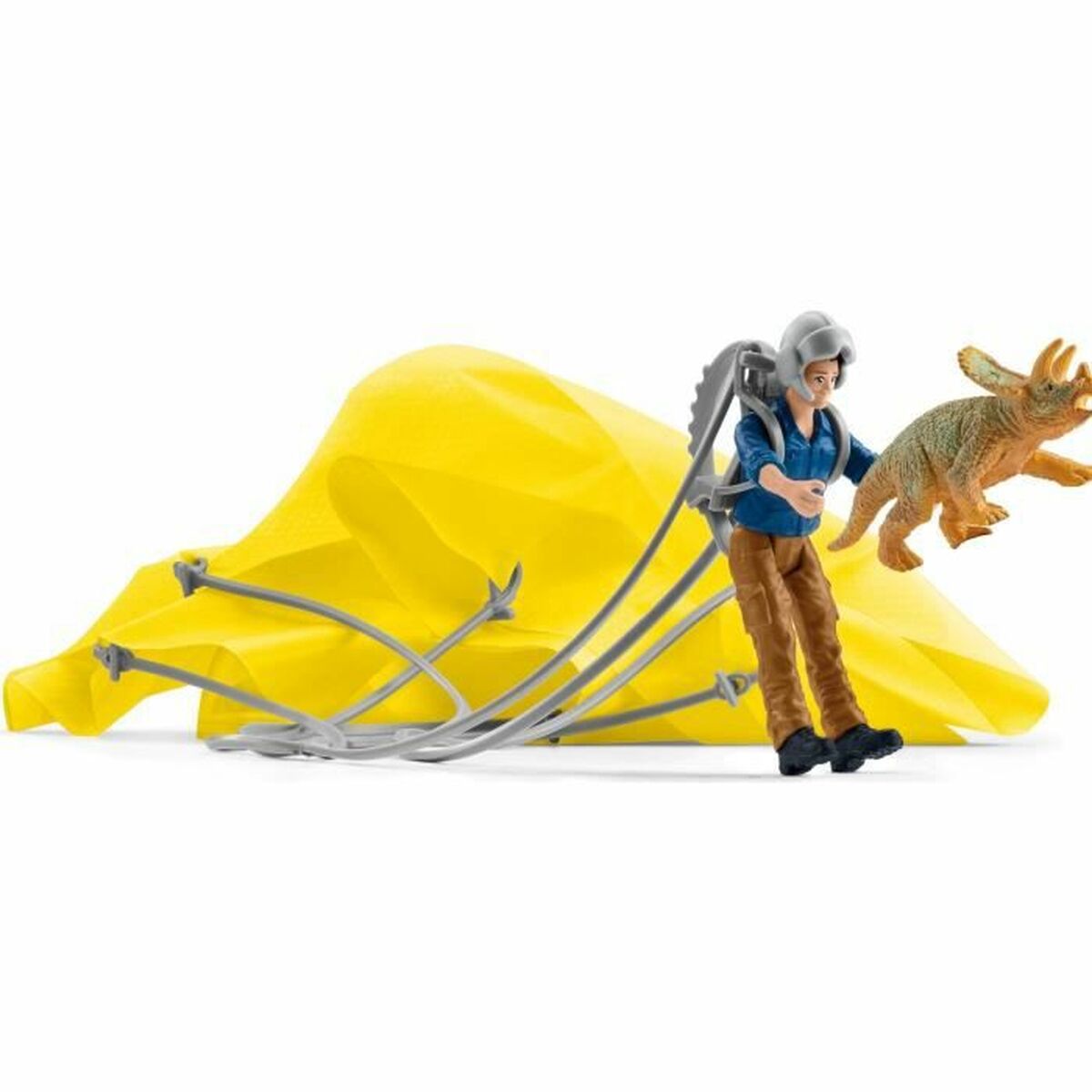 Playset Schleich Parachute Rescue Dinosaurie - 2