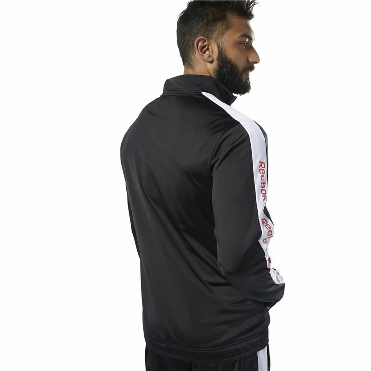 Träningsjacka Herr Reebok Essentials Linear Logo Svart - 9