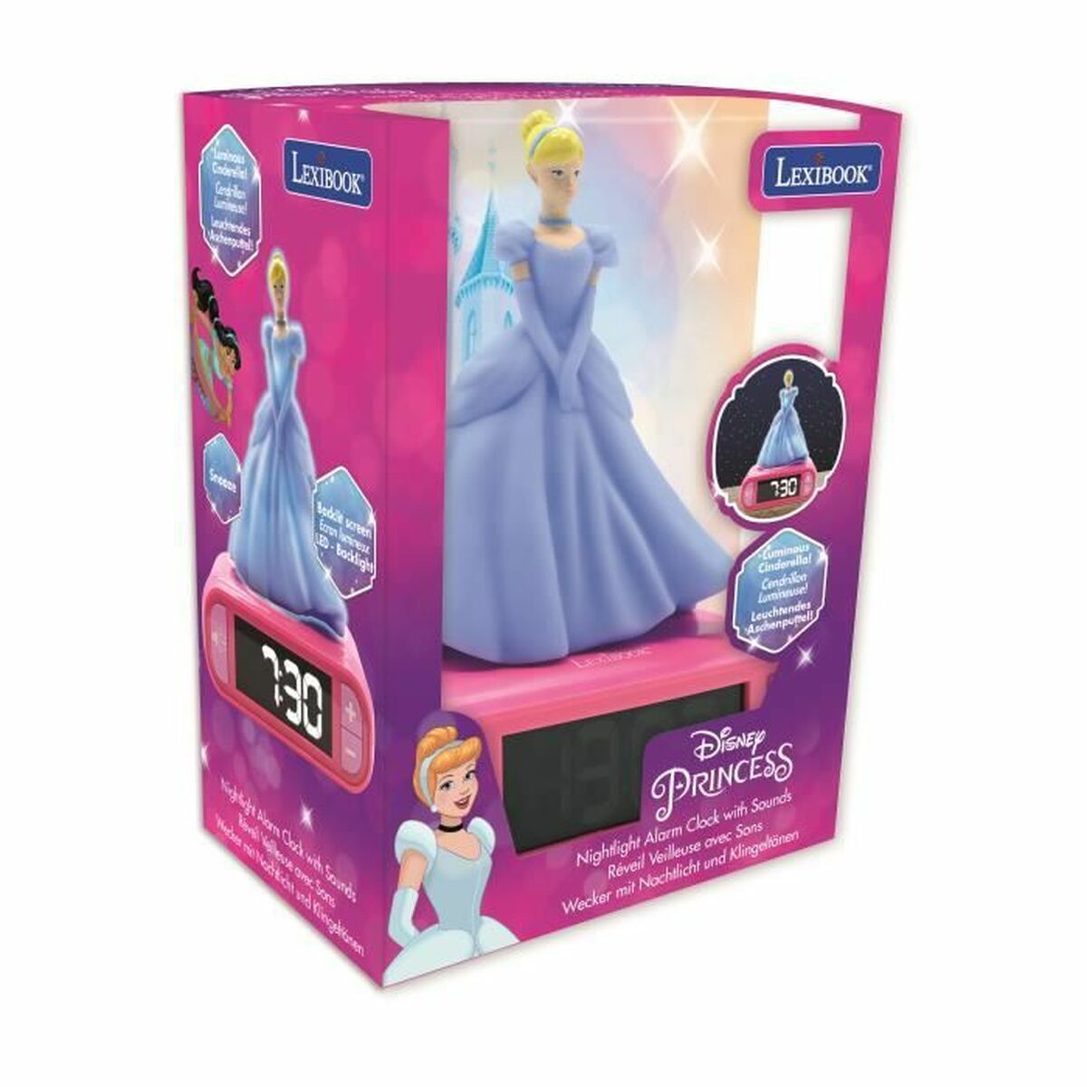 Klockradio Lexibook Cinderella - 3