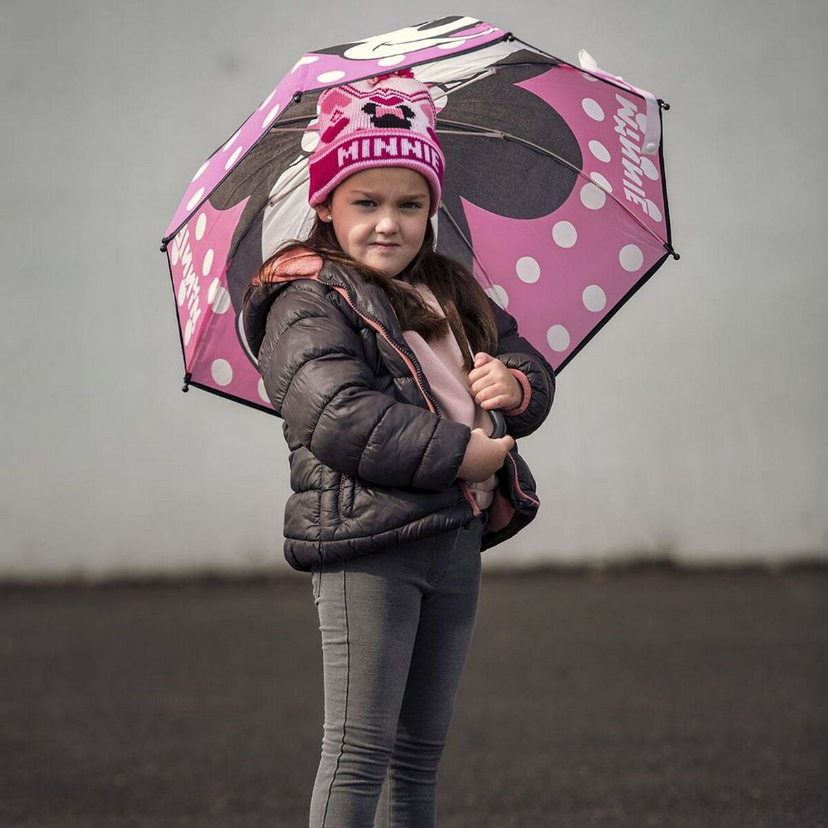 Paraply Minnie Mouse Rosa (Ø 78 cm) - 2