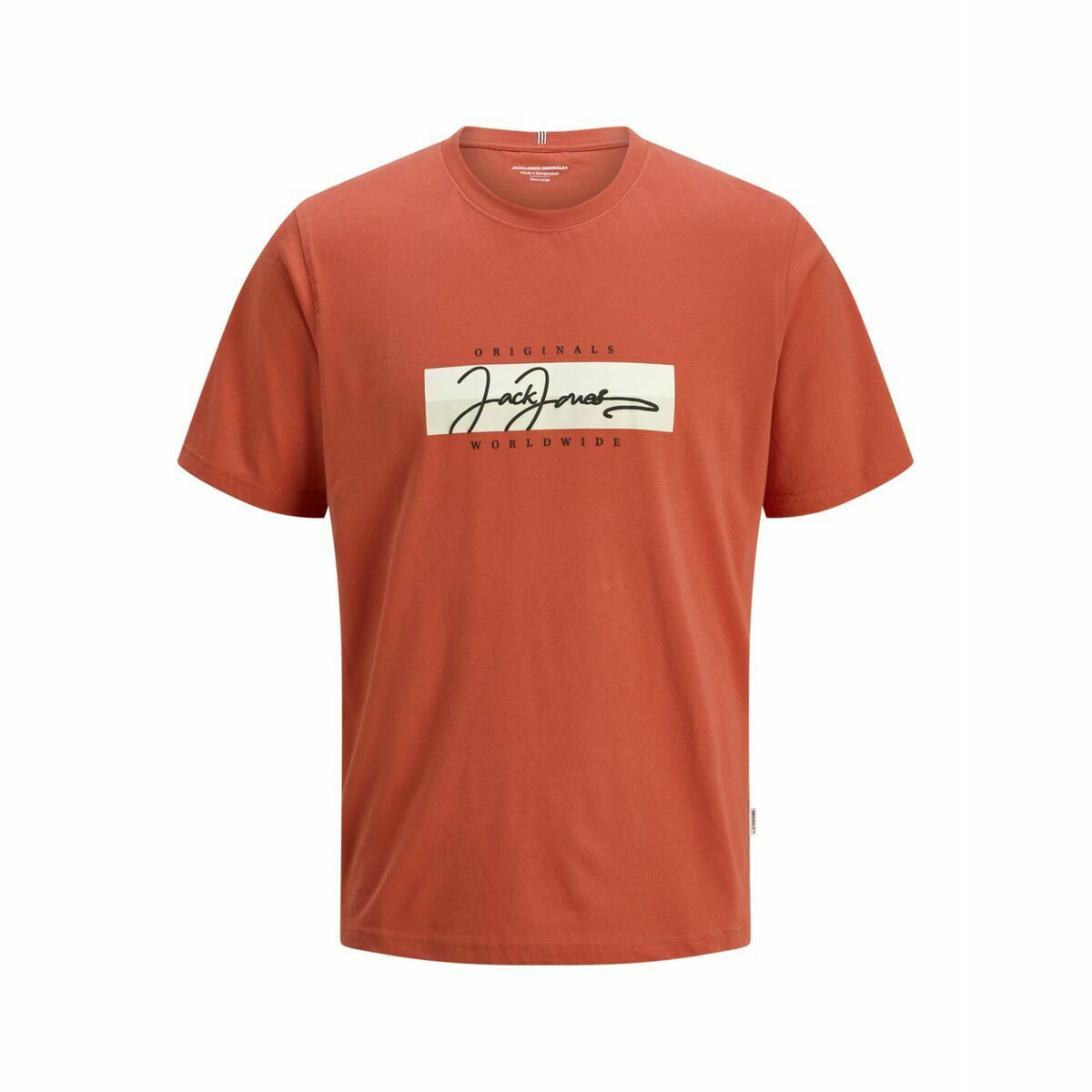 T-shirt med kortärm Herr Jack & Jones JORFREDERIKSBERG BOX 12278266 Orange - 2