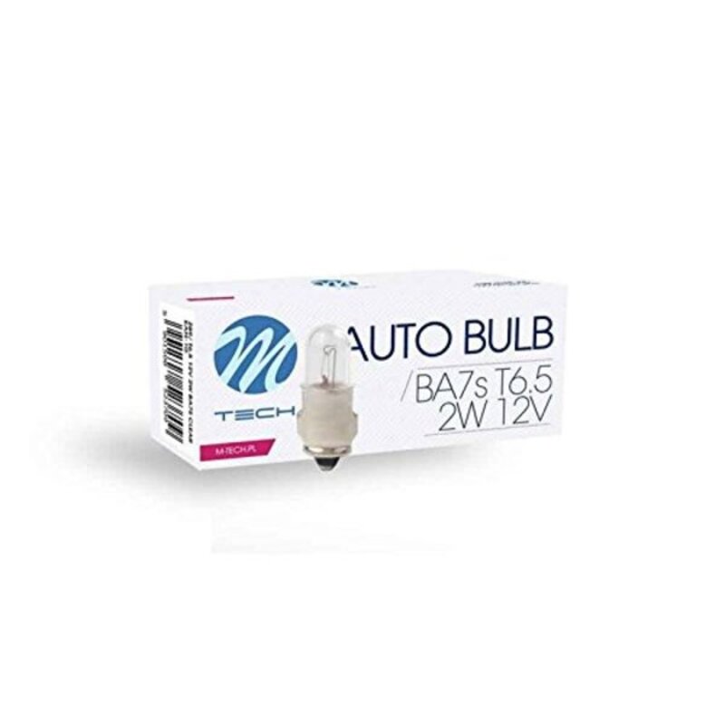 Glödlampa för bil M-Tech MT-Z89 2W BA7s 10 uds Halogen
