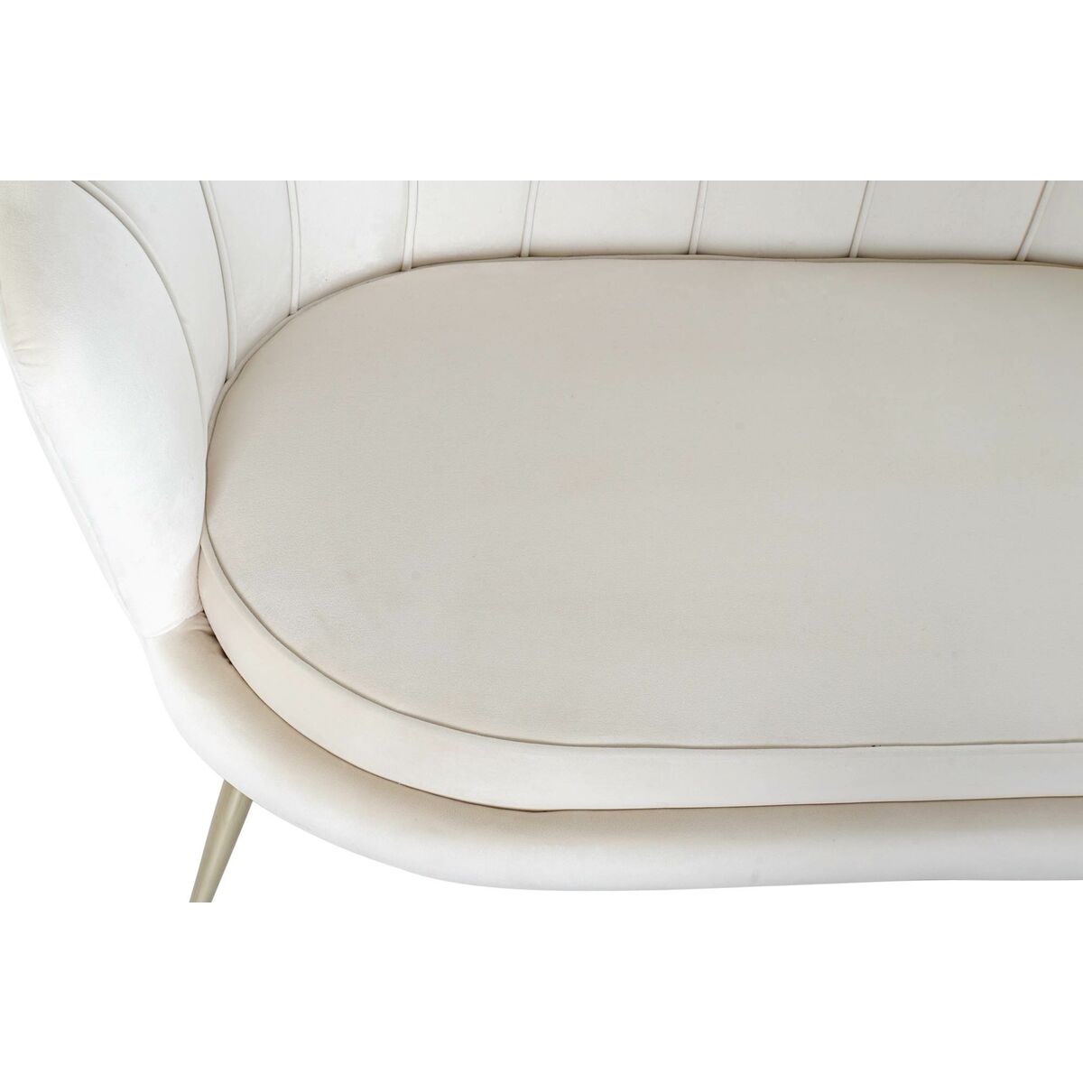 Soffa Home ESPRIT Kräm 130 x 77 x 83 cm - 2