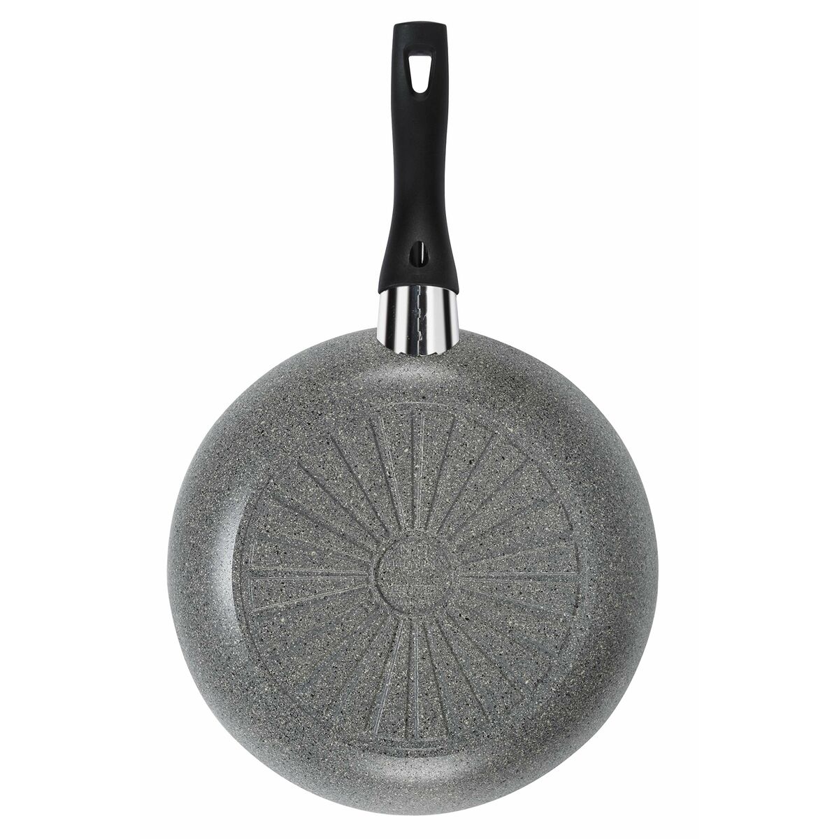 Stekpanna Ballarini FERG5F0.20U Granit Rostfritt stål Aluminium 1 Delar Ø 20 cm - 3