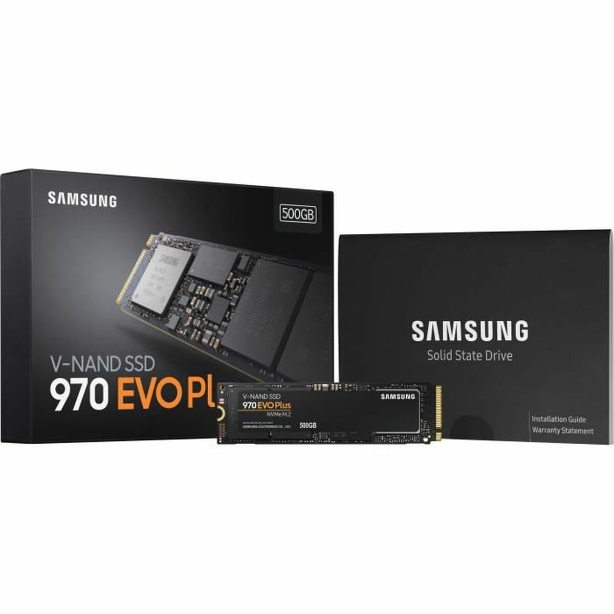 Hårddisk Samsung 970 EVO Plus M.2 500 GB SSD - 2
