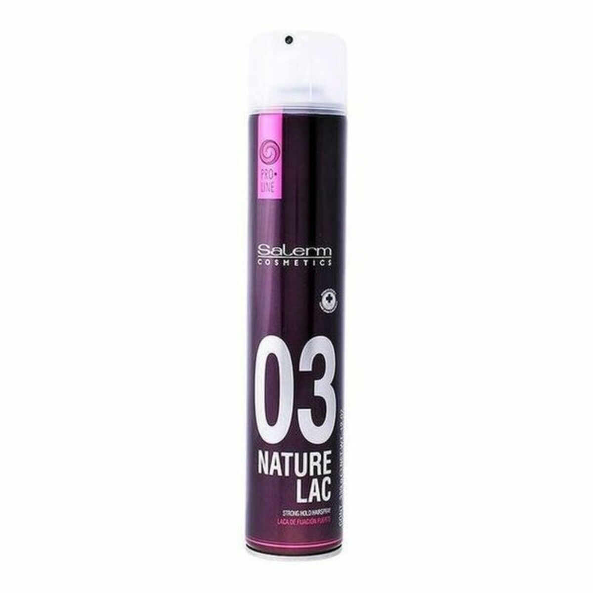 Hårstyling med fast grepp Salerm Nature Lac 650 ml