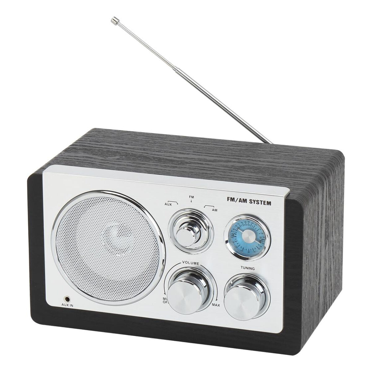 AM/FM-radio Denver Electronics TR-63B Svart AM/FM Presentlåda