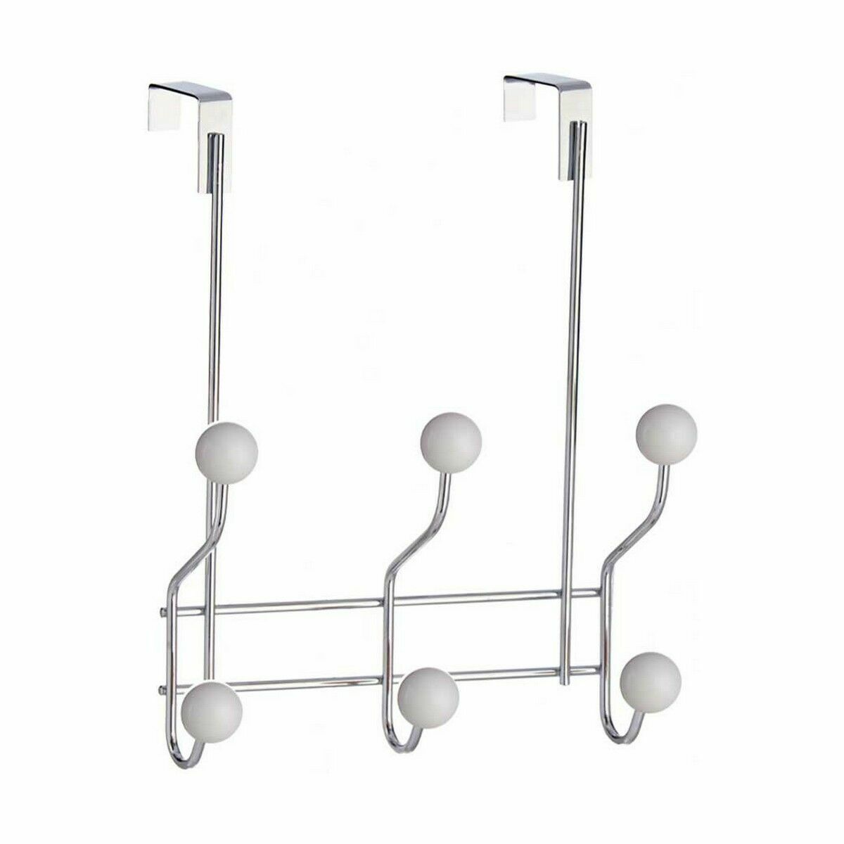 Dörrhängare Berilo Vit Metall Plast 10 x 22 x 26 cm 22,5 x 25 x 9 cm (24 antal) - 2