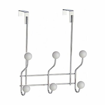 Dörrhängare Berilo Vit Metall Plast 10 x 22 x 26 cm 22,5 x 25 x 9 cm (24 antal)