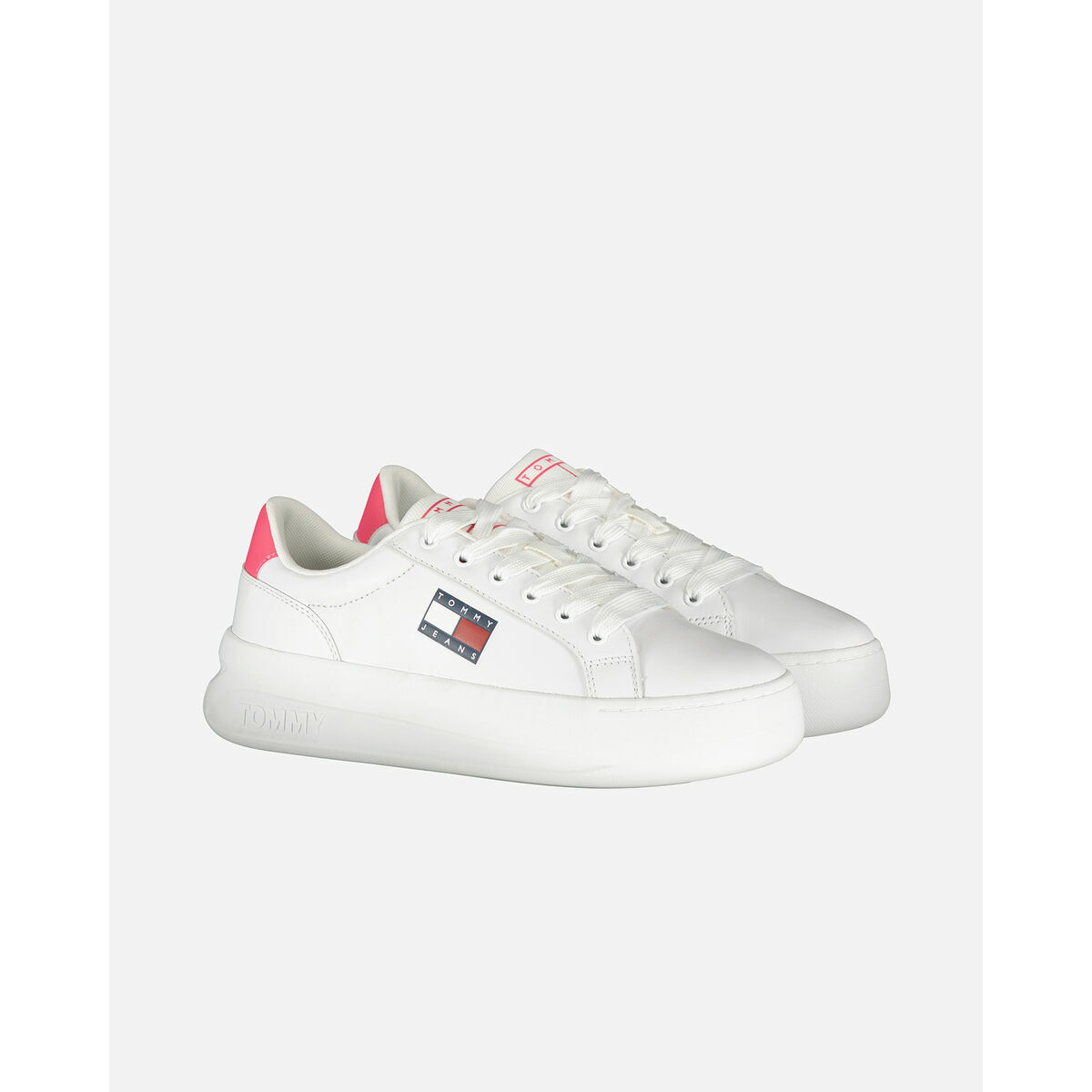 Gymnastikskor, Herr Tommy Hilfiger  CITY FALTFORM EN0EN01848 YBR Vit - 4