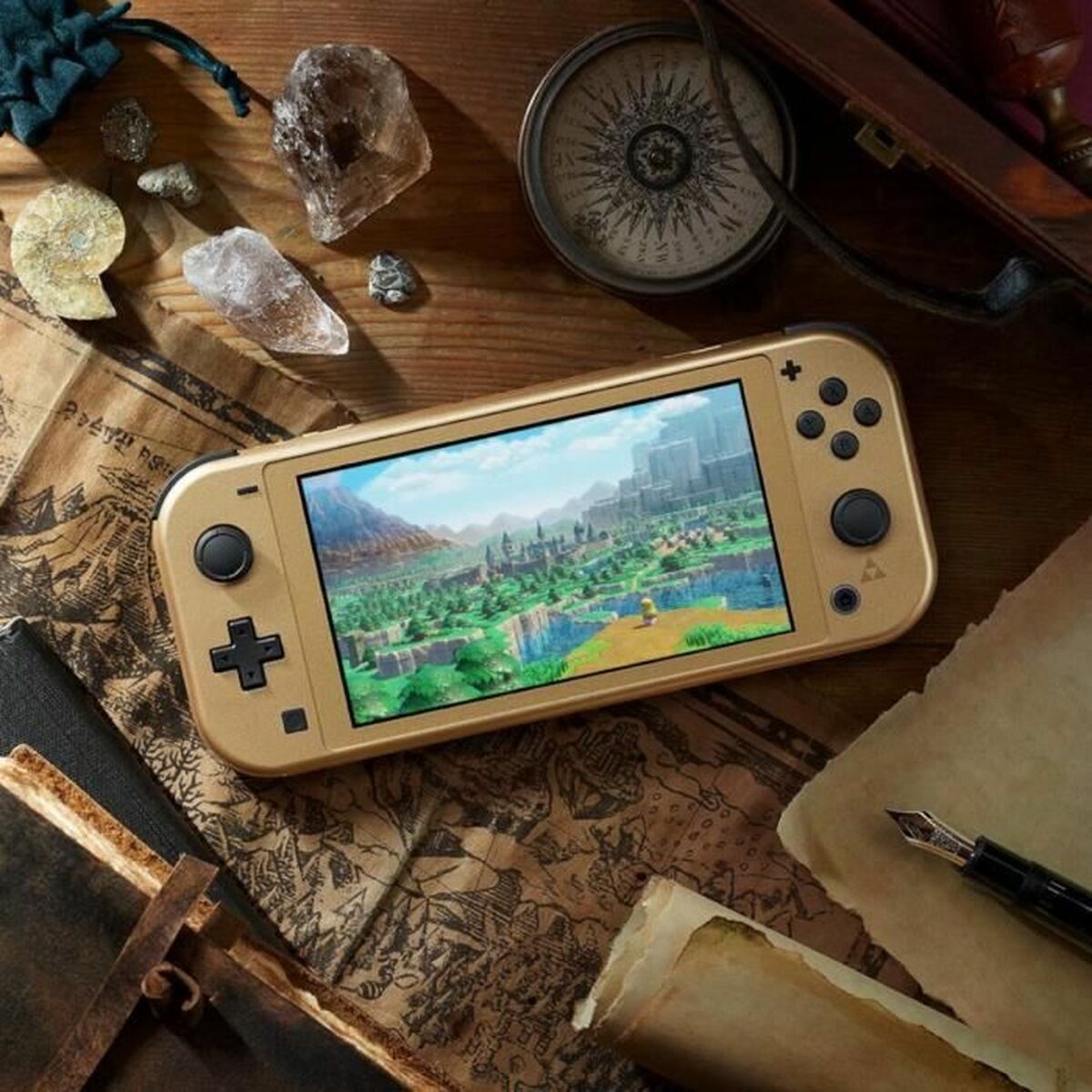 Nintendo Switch Lite Nintendo HYRULE Gyllene - 4